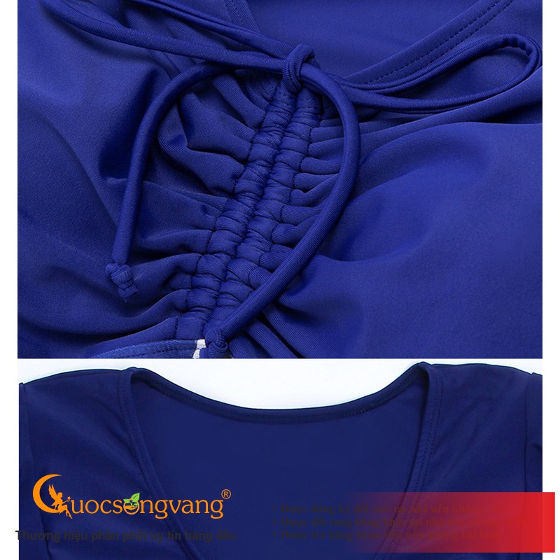 Đồ bơi trung niên big size màu xanh đen đồ đi biển trung niên GLSWIM047 Cuocsongvang | BigBuy360 - bigbuy360.vn