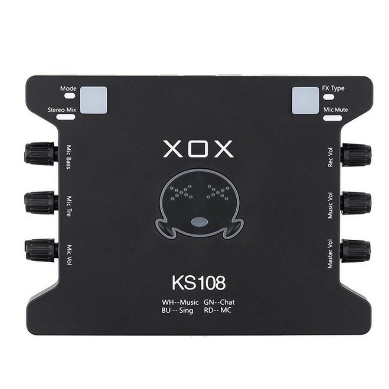 [Mã ELHACE giảm 4% đơn 300K] Sound card XOX KS 108 bản quốc tế