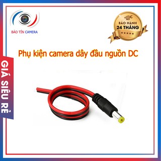 Jack DC 5.5x2.1mm liền dây đực cái 5.0