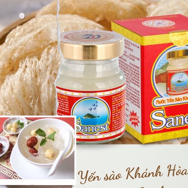 [CHÍNH HÀNG] Yến sào Khánh Hoà Sanest Lọ cô đặc 70ML