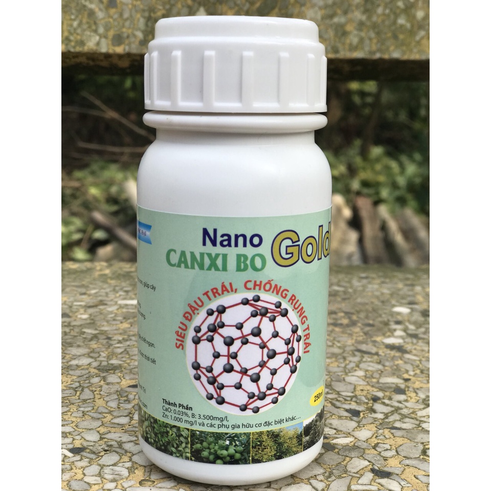 Canxi – Bo Chế Phẩm Nano Gold lọ 250ml