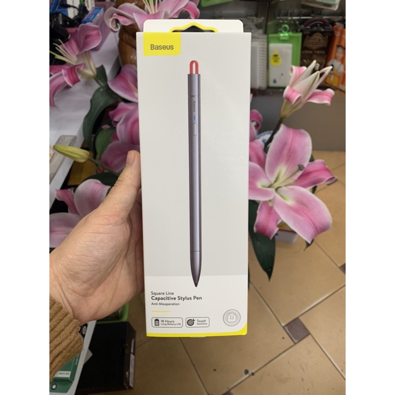 Bút Cảm ứng Dùng cho Ipad Basues Square Line Capacitive Stylus Pen