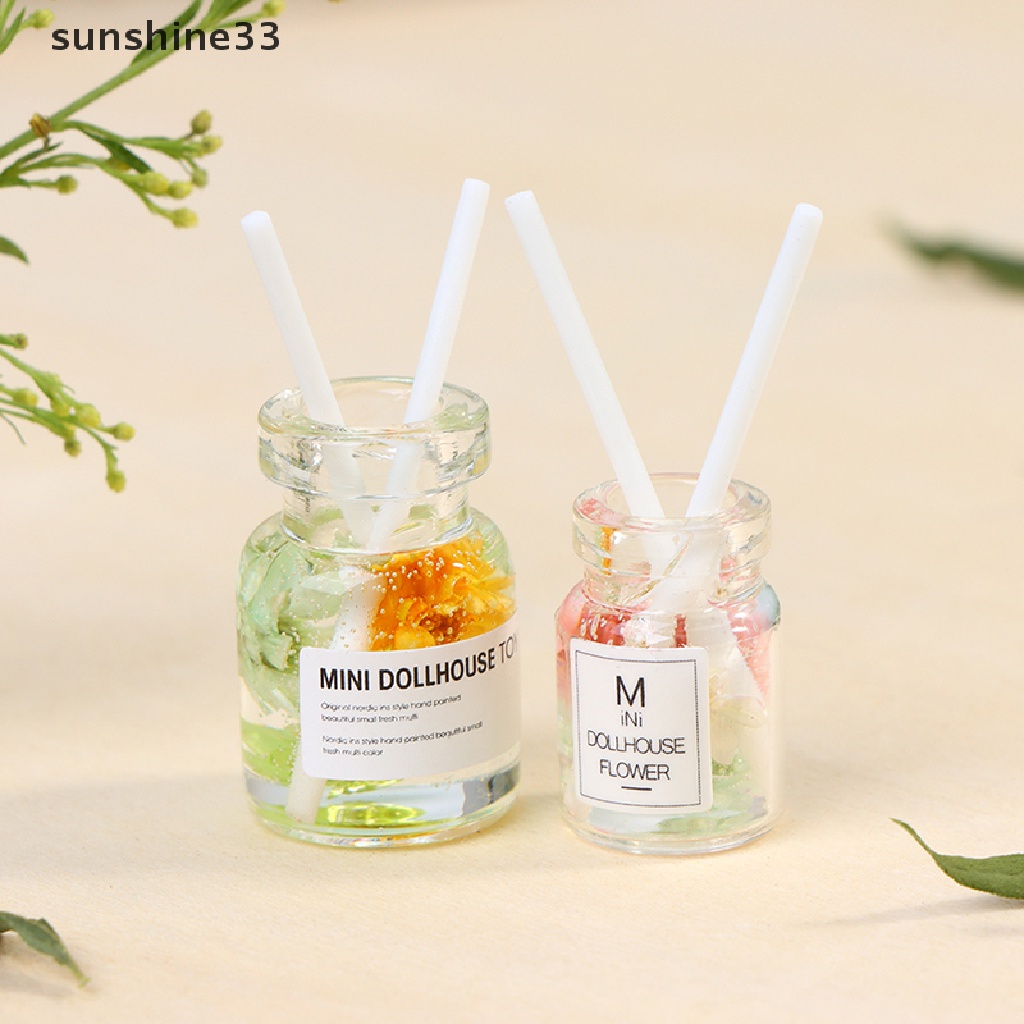 SU 1/12 Dollhouse Miniature Furniture Aromatherapy Model Pretend Play Toy for Kids n