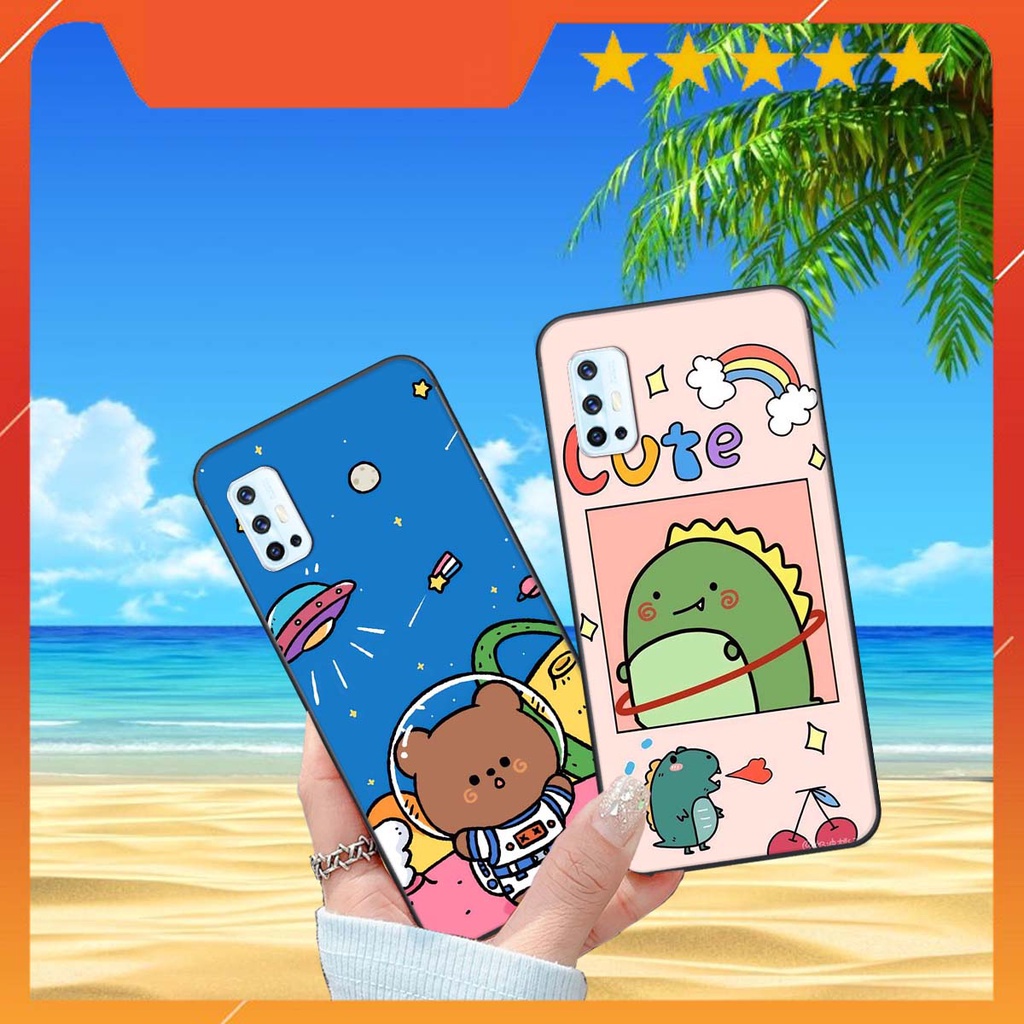 Ốp lưng Vivo V17 in hình khủng long , gấu nâu xinh xắn, siêu cute  mà còn vô cùng RẺ -ĐẸP