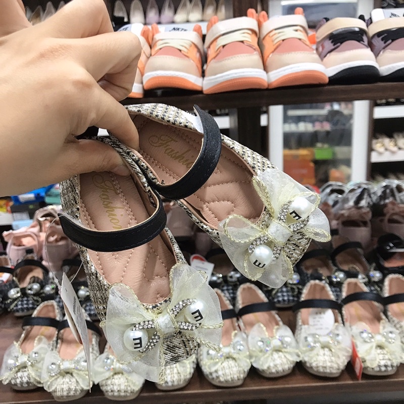 Giầy búp bê Đính Ngọc cho bé xinh yêu
