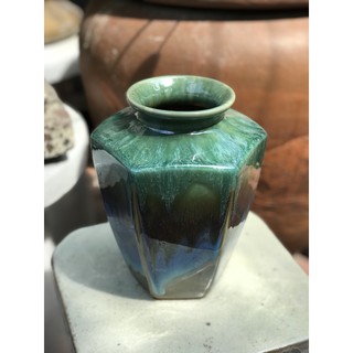 Bình lục giác gốm sứ bát tràng