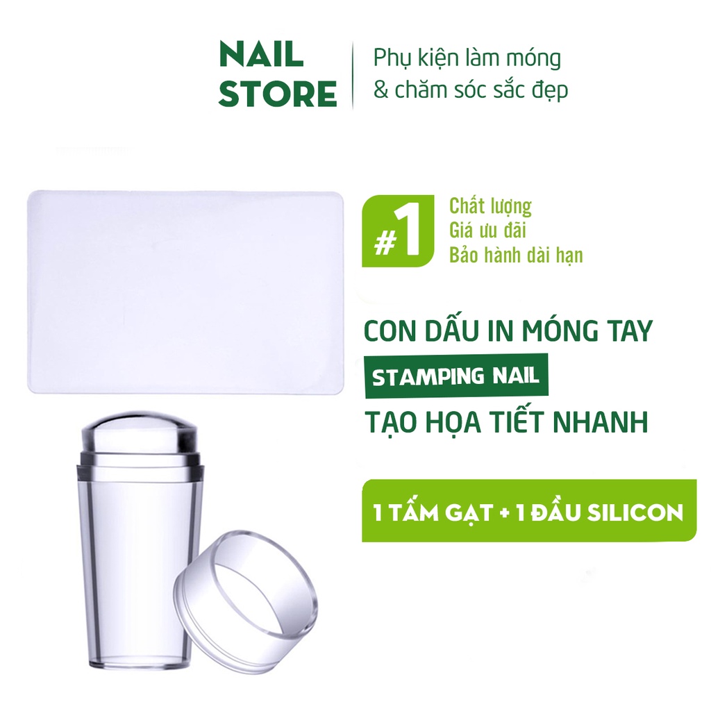 Đầu in nail móng Con dấu in móng tay