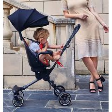 XE ĐẨY GẤP GỌN 2 CHIỀU BAOBAOHAO V5-B CÓ MÁI VÒM