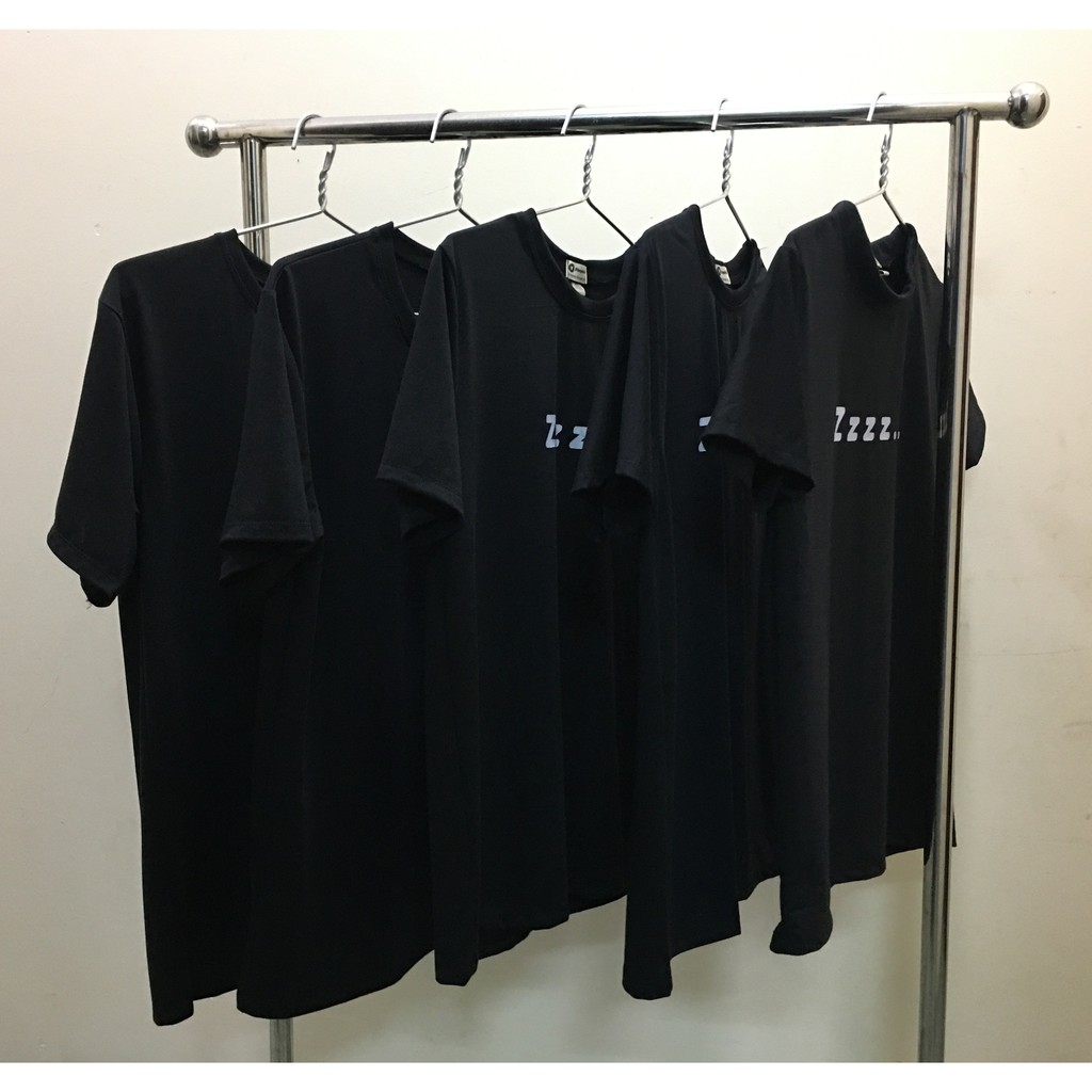 Áo thun nam nữ in chữ Zzzz Goodnight màu đen- Simple Man | BigBuy360 - bigbuy360.vn