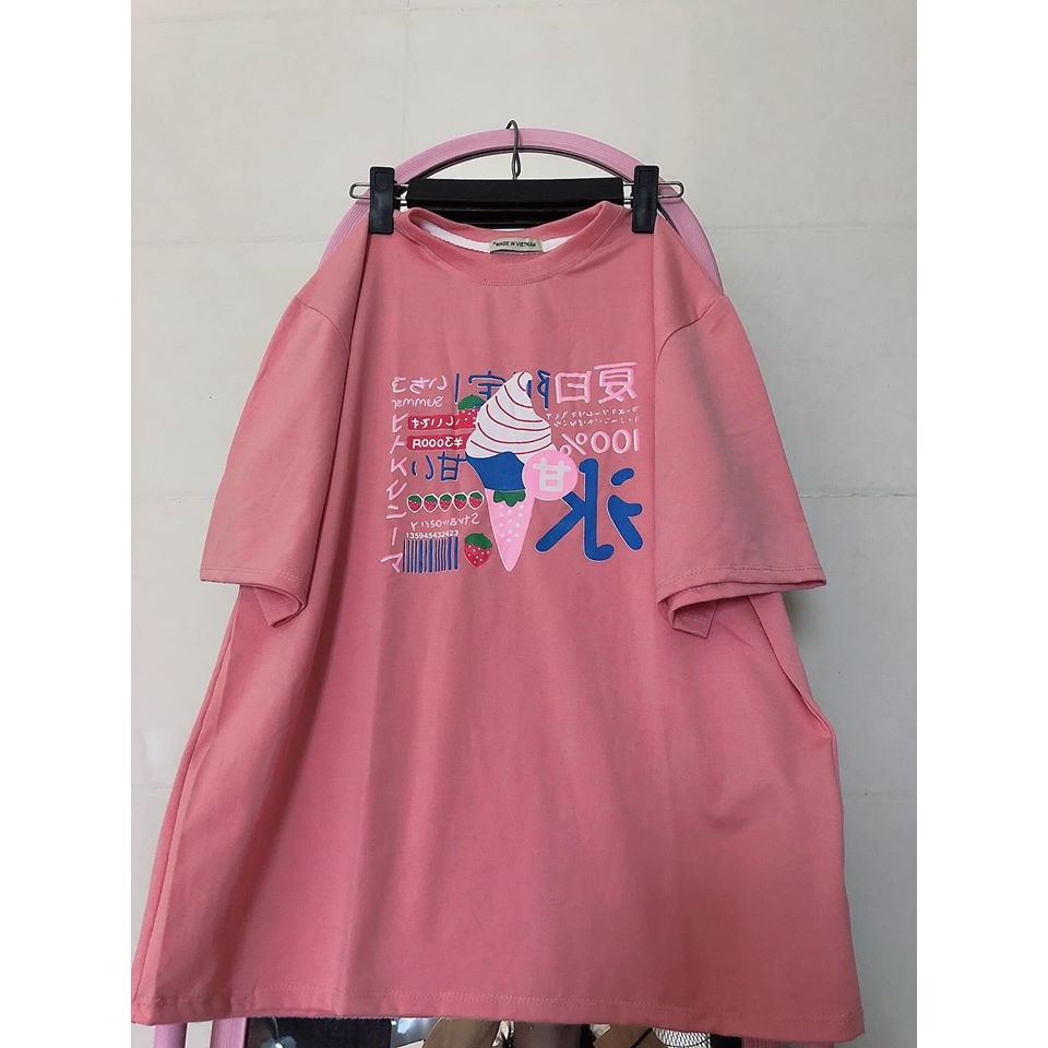 Áo thun tay lỡ form rộng_Freesize 70kg8 | BigBuy360 - bigbuy360.vn