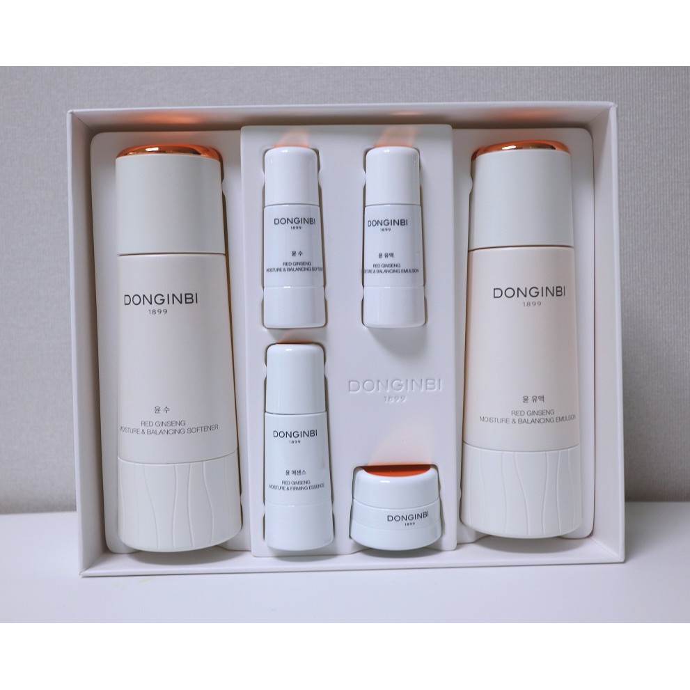 [ CHÍNH HÃNG ] Set dưỡng da Donginbi Red Ginseng Softener & Emulsion