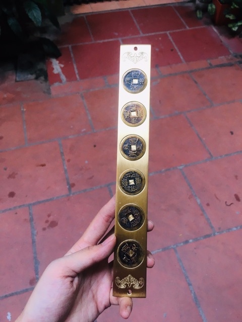 Thước lục đế ngũ đế dài 20cm vật phẩm phong thuỷ tài lộc