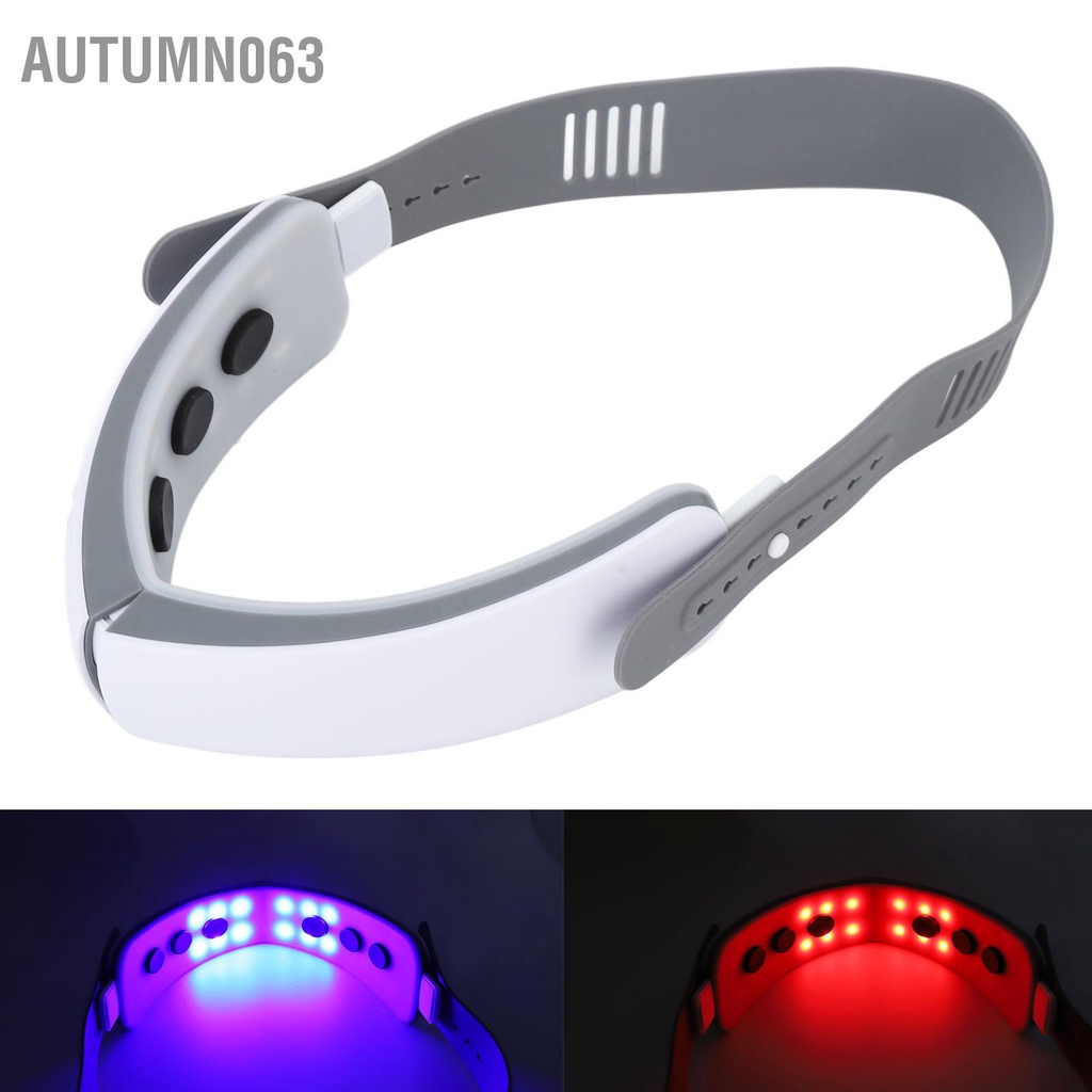 Autumn063 Máy giảm béo mặt Red Blue Light 5 Gears Rung tần số cao mát xa làm săn chắc da