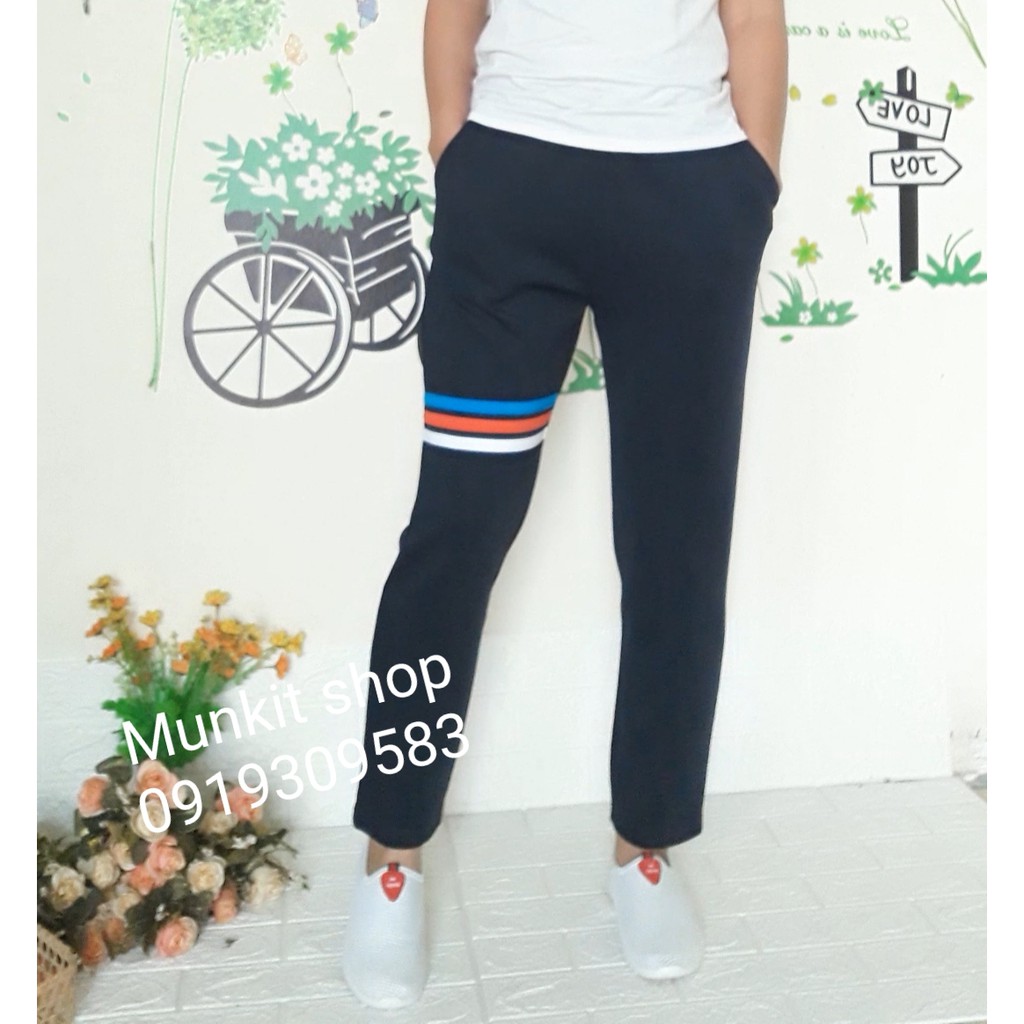 Quần dài thể thao cản gió rất ấm và siêu đep-cao 95cm đến 1m58. hàng xuất Hàn Quốc