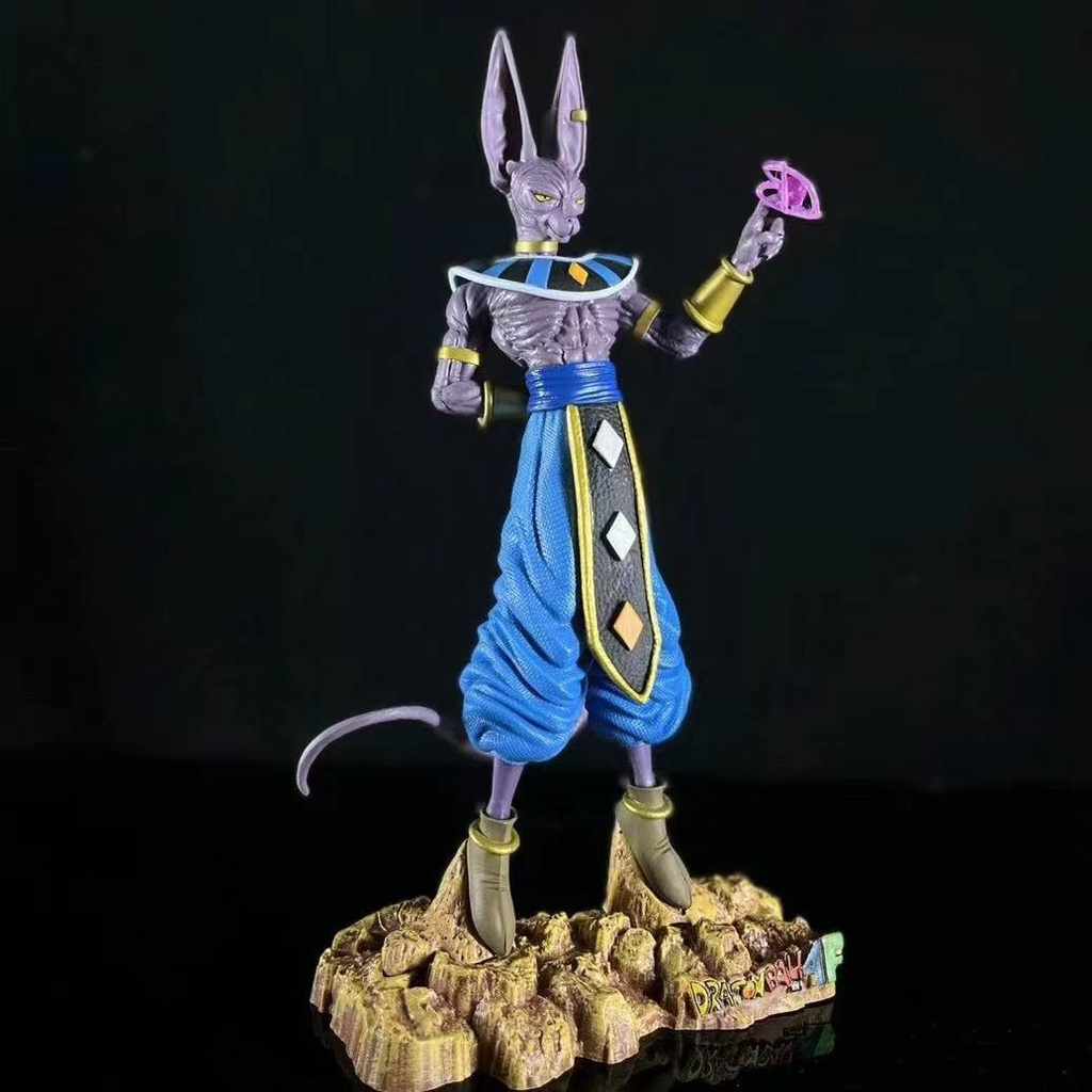 Super Saiyan Một Phần thưởng Beerus Thần hủy diệt Hình nhân đứng Hình đồ trang trí Hình đóng hộp