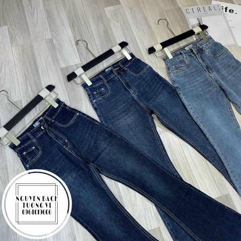 Quần jeans ống loe siêu hot 3 màu | BigBuy360 - bigbuy360.vn