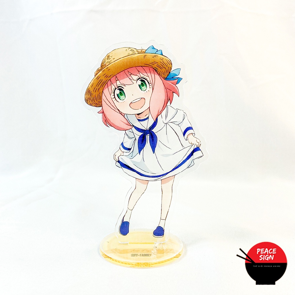 Mô hình SPY X FAMILY ver THỦY THỦ standee Gia Đình Điệp Viên tượng acrylic anime mica chibi trang trí trưng bày