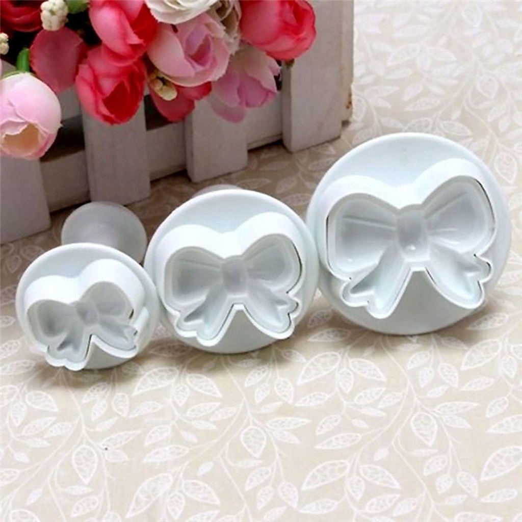 Dụng Cụ Nhấn Tạo Hình Bánh Bằng Nhựa Tiện Dụng