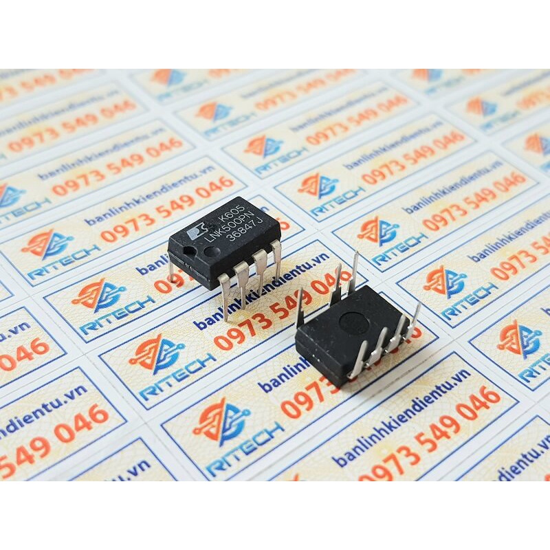 [Combo 5 con] LNK500P, LNK500PN IC nguồn DIP-7
