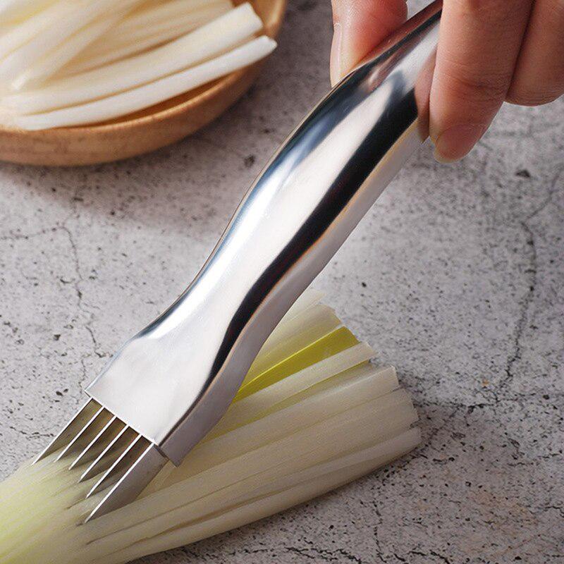 Dụng Cụ Cắt Hành Lá Làm Từ Thép Không Gỉ