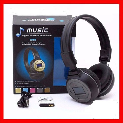 Tai nghe Audifonos Bluetooth N65 (Radio, Microsd, DJ,..FM) âm thanh siêu bass cực chuẩn