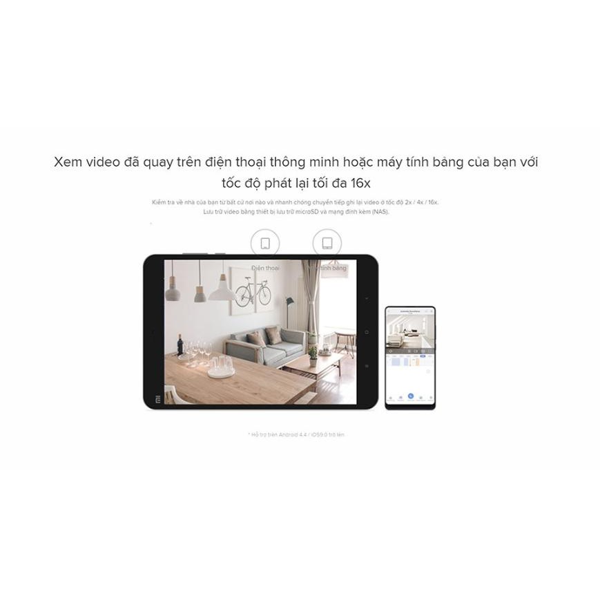 Camera Quan Sát Thông Minh Xiaomi Mijia Xoay 360 [App Mi Home] | WebRaoVat - webraovat.net.vn