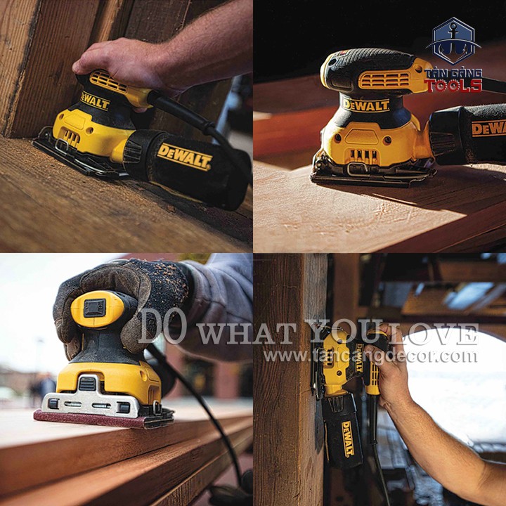 Máy Chà Nhám Vuông DeWalt DWE6411-B1 230W