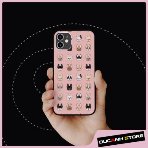 Ốp Lưng iPhone hình dogs face collage art aesthetic chống sốc đen  cho các dòng SAMSUNG PAP20210963