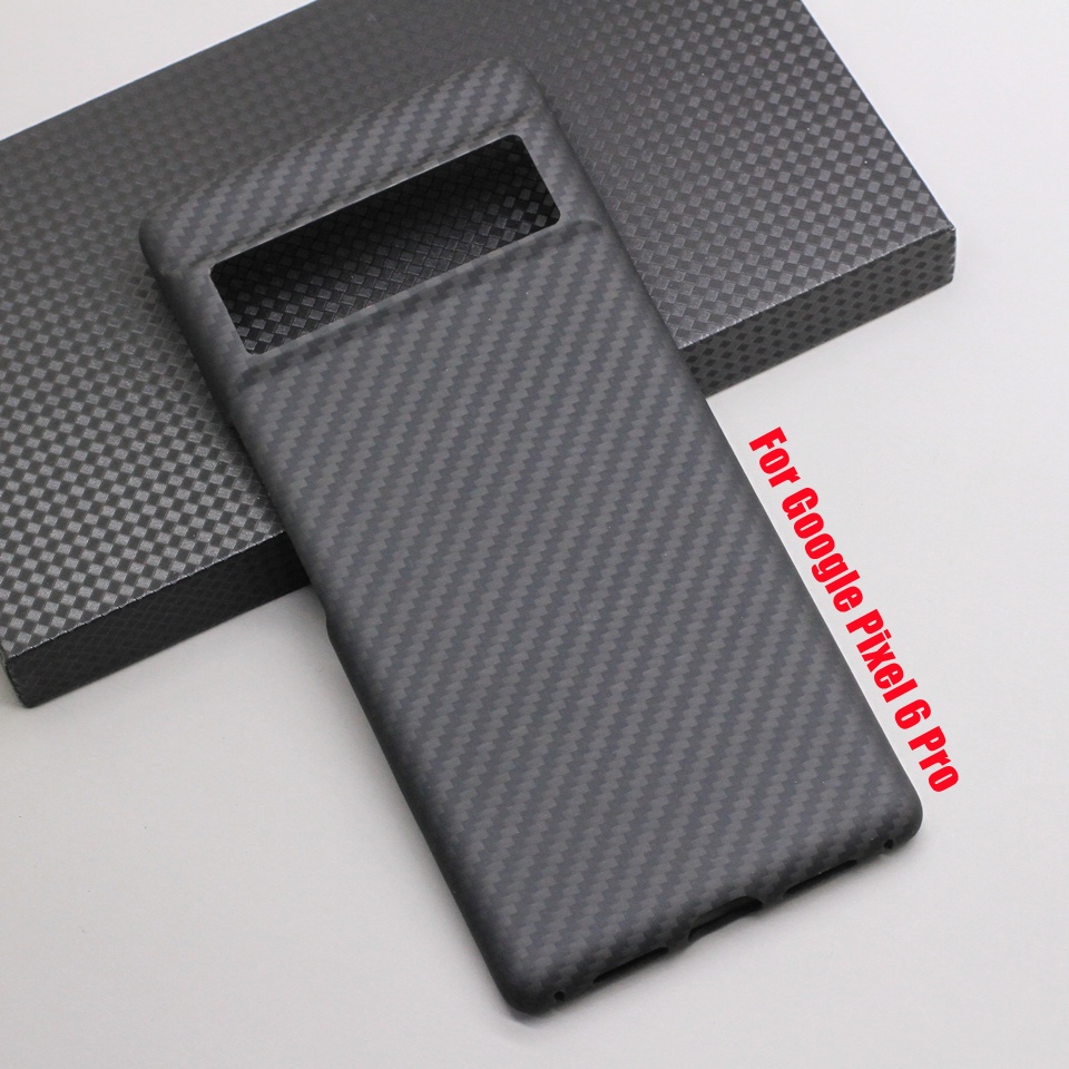 Ốp Điện Thoại Sợi Carbon Siêu Mỏng Chống Rơi Cho Google Pixel 7 6 Pro 6A 5 Pixel 7 6 Pro