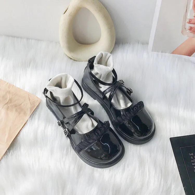 (SẴN SIZE 40) Giày Mary Janes cài quai ngang (Kèm ảnh thật)