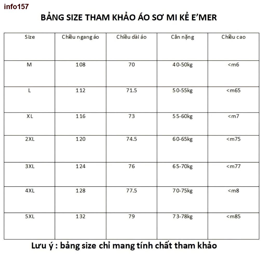 ▬✶info157Áo Sơ Mi Nam Nữ Dài Tay Form Rộng Kẻ Sọc Caro Cổ Bẻ Unisex Oversize E'mer Phong Cách Hàn Quốc
