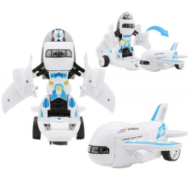 Máy bay biến hình thành robot có nhạc
