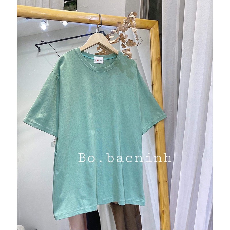 Áo Thun Unisex N7 Basic Tee Phông Trơn Nam Nữ Tay Lỡ OverSize Form Rộng 7 Màu