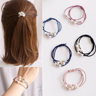 Dây buộc tóc hạt ngọc