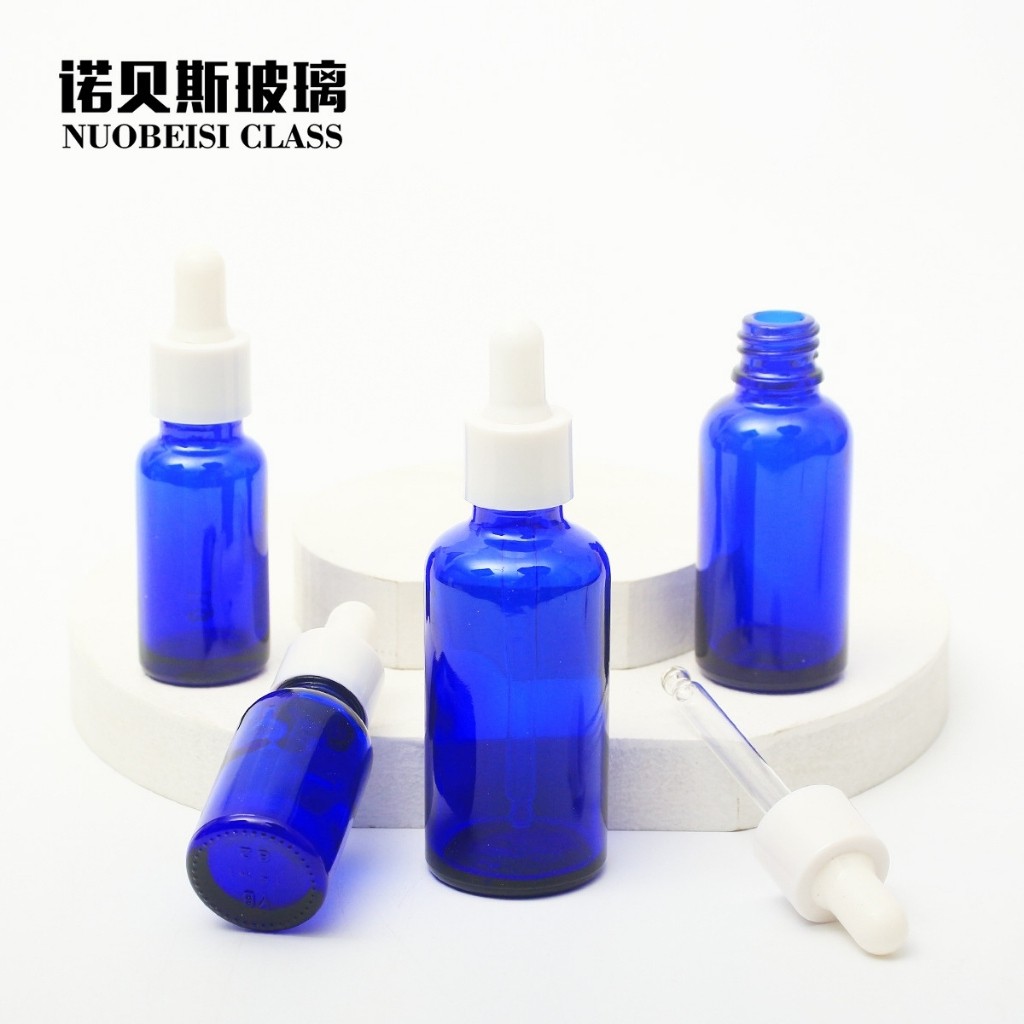 Lọ Chiết Serum ️ Lọ Chiết Mỹ Phẩm Thủy Tinh Nắp Bóp Nhỏ Giọt Khoen trắng 5ML/10ML Dùng Đựng Tinh Dầu, Serum