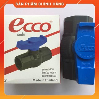 Van khoá nước ren trong phi 60 ECCO nhập khẩu từ Thái Lan