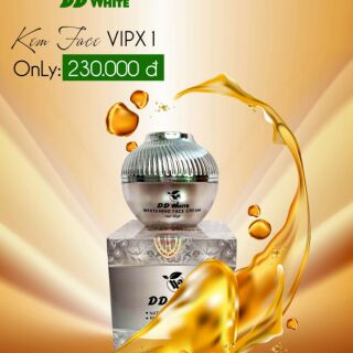 KEM FACE VIPx1 DƯỠNG TRẮNG DA chuyên sâu