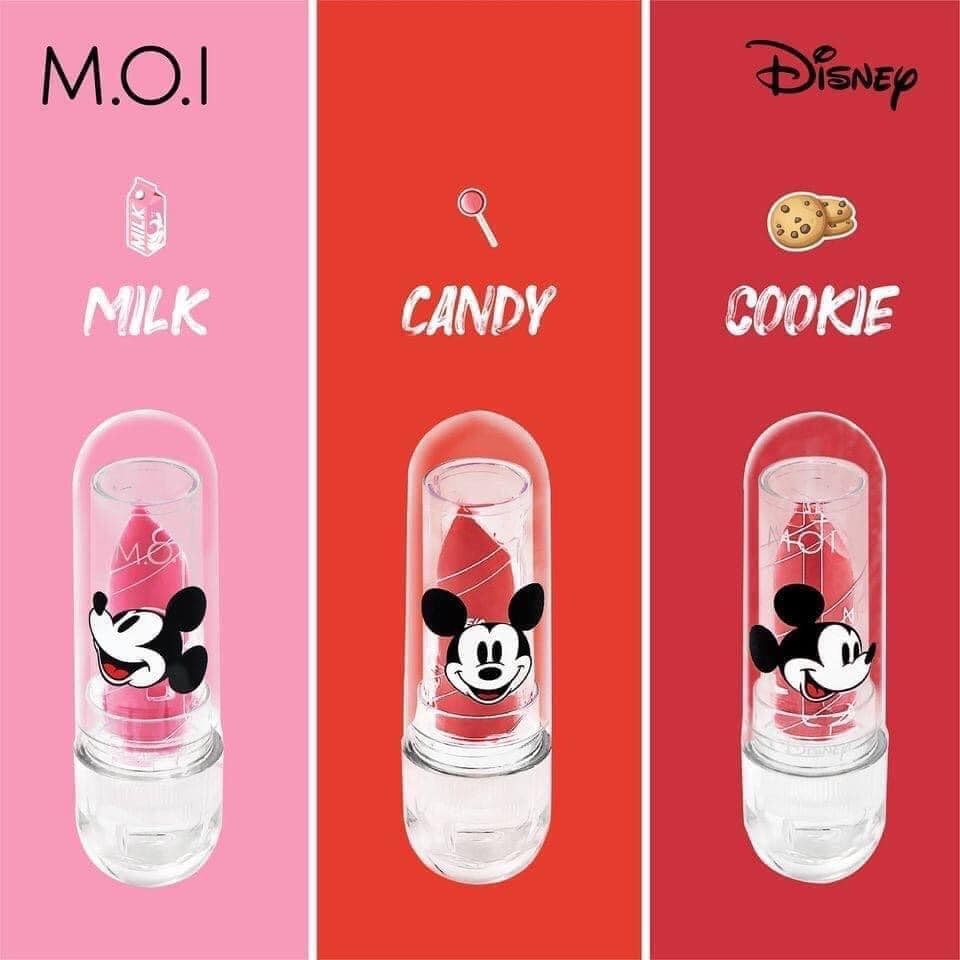 Son Dưỡng Có Màu Mickey - M.O.i Cosmetics bản giới hạn - Son Dưỡng Môi Hồ Ngọc Hà - Magic Lips