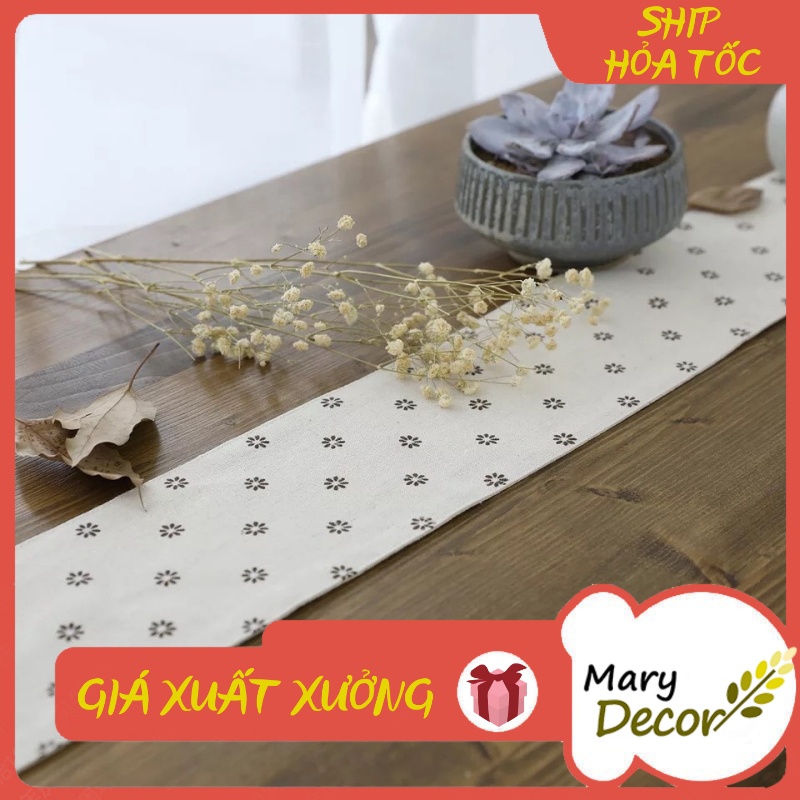 KHĂN RUNNER MARY DECOR - HOA BI KR-A07