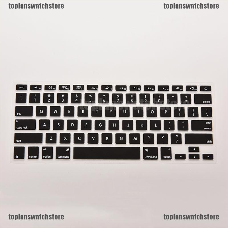 Ốp Lưng Silicon Bảo Vệ Bàn Phím Cho Macbook Air Pro 13 &quot;15&quot; 17 &quot;