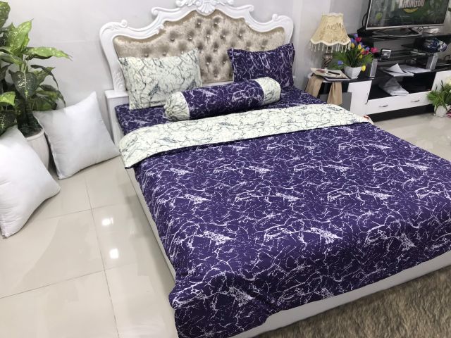 BỘ DRAP THUN 3D khổ to không bị nối vải GIÁ HẤP DẪN. | BigBuy360 - bigbuy360.vn
