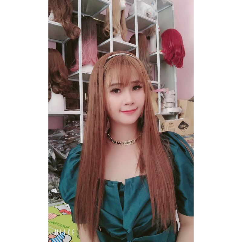 tóc giả đính cài nhỏ xinh