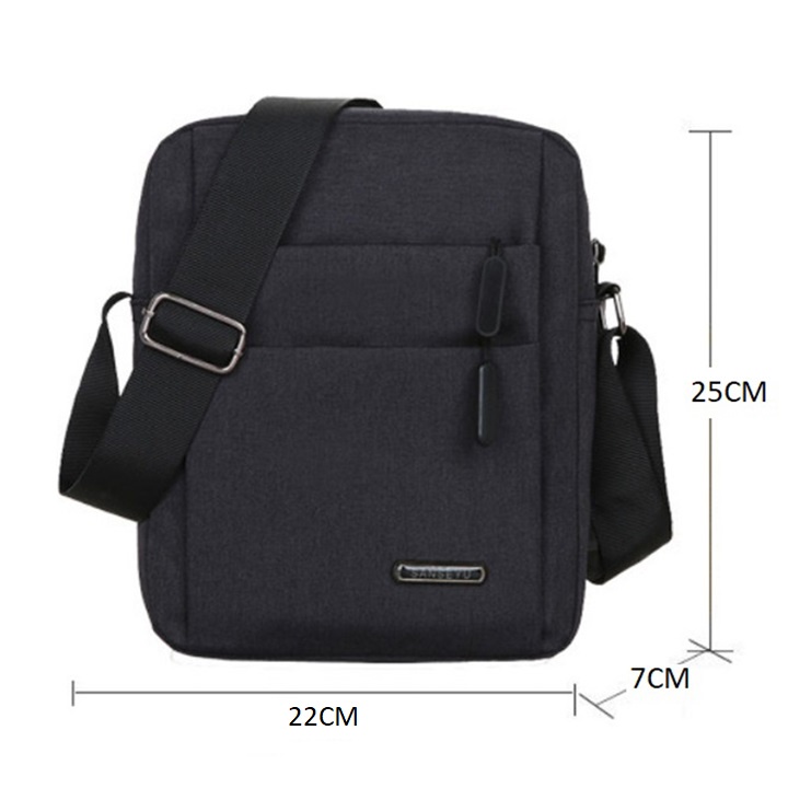 Túi đeo chéo chống thấm nước 4 ngăn cao cấp - Cam kết chất lượng 22cm TUI-72