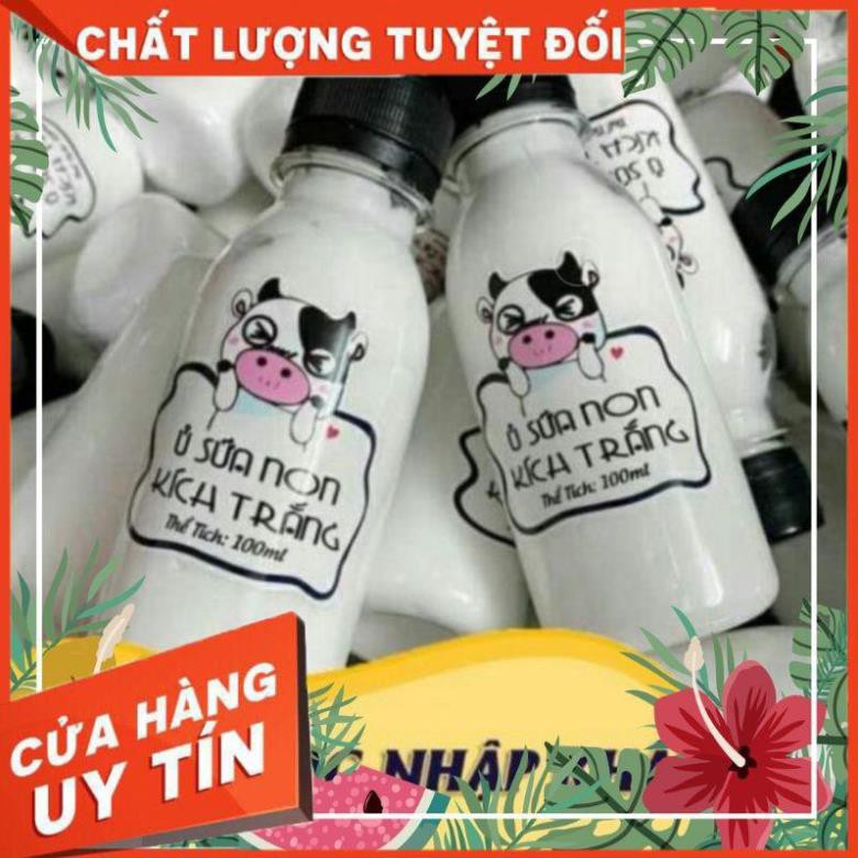 Ủ sữa non kích trắng dùng cả mặt và body 100ml