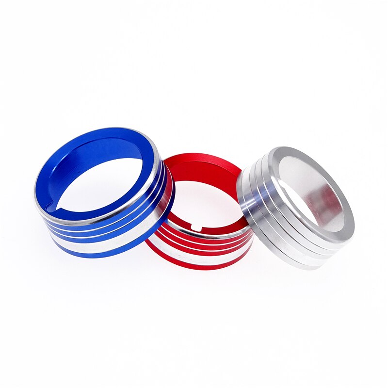 1 Chiếc Ô Tô Điều Hòa Điều Chỉnh Núm Công Tắc Vòng Viền Hợp Kim Nhôm Trang Trí Dành Cho Xe Đạp Peugeot 308 408 3008 2012-2015