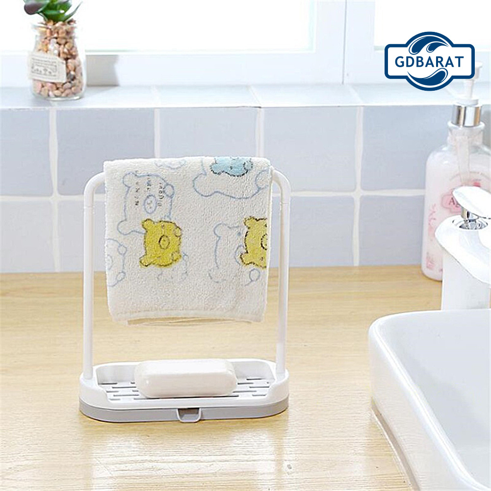 Giá Đỡ Xà Phòng / Bọt Biển 2 Trong 1 Tiện Dụng Cho Nhà Bếp / Phòng Tắm