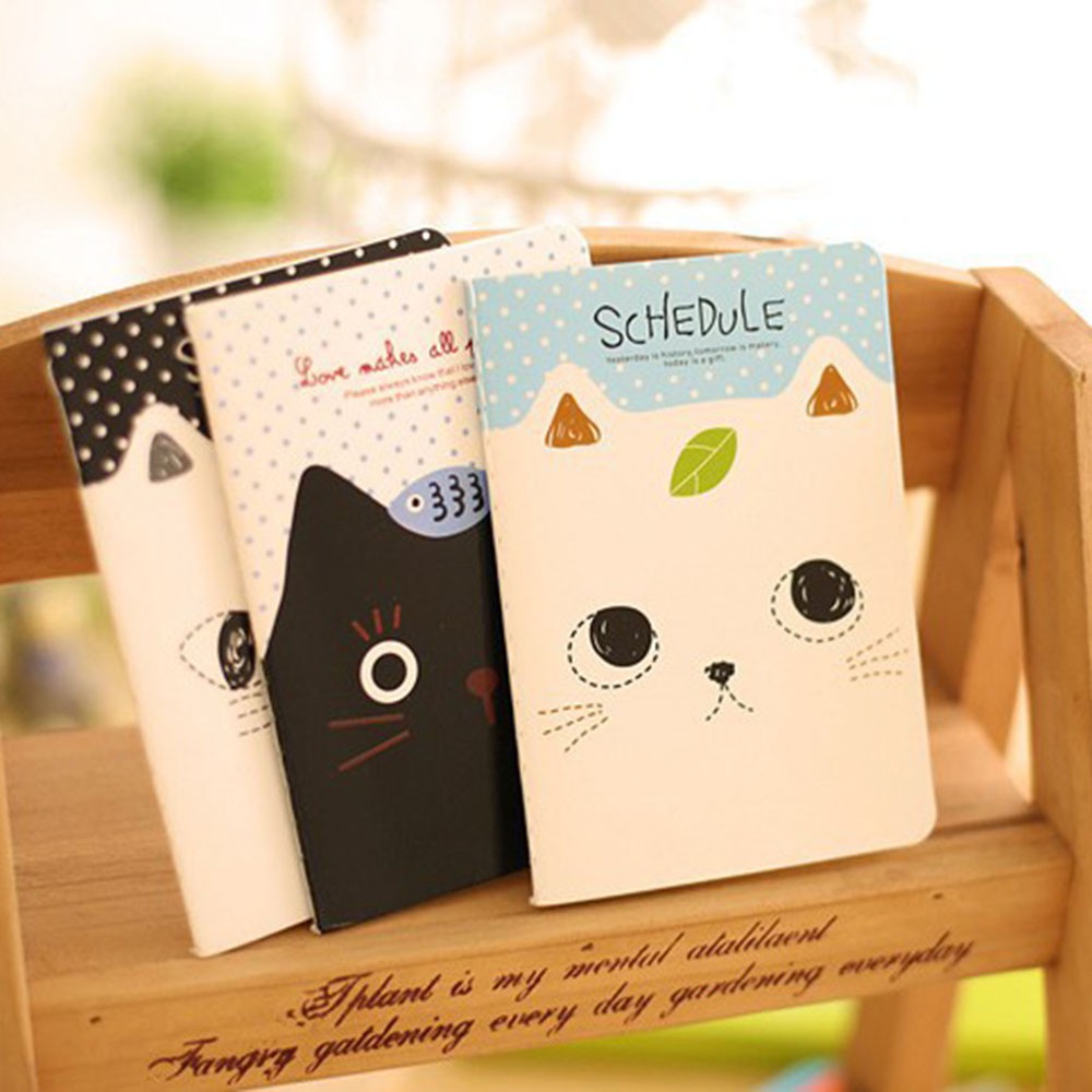 Sổ tay mini hình con mèo rất đáng yêu