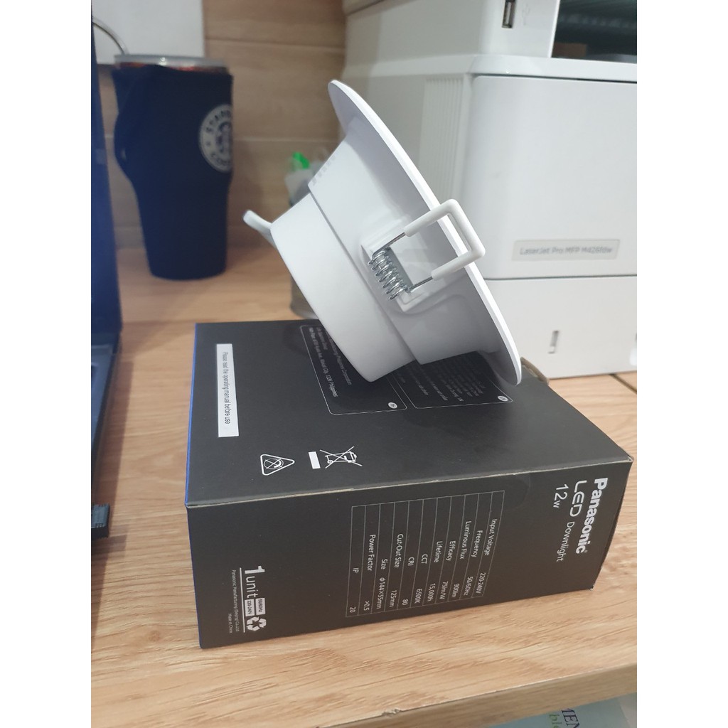 Đèn LED âm trần cảm biến 9W 12W Panasonic NNNC7645688/NNNC7640588/NNNC7640688