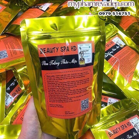 [Hàng chuẩn] [Bật tông] Tắm trắng thảo mộc Beauty spa HD 100g ( kích trắng - Hàng công ty - cúp vàng chất lượng) | BigBuy360 - bigbuy360.vn