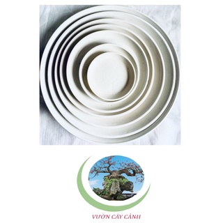 Đĩa lót chậu tròn Phi 12cm - #039D#